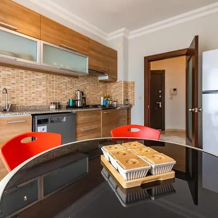 Kundu Stunning 2 Bed Seaview Flat 6 Km To Airport Daire Antalya